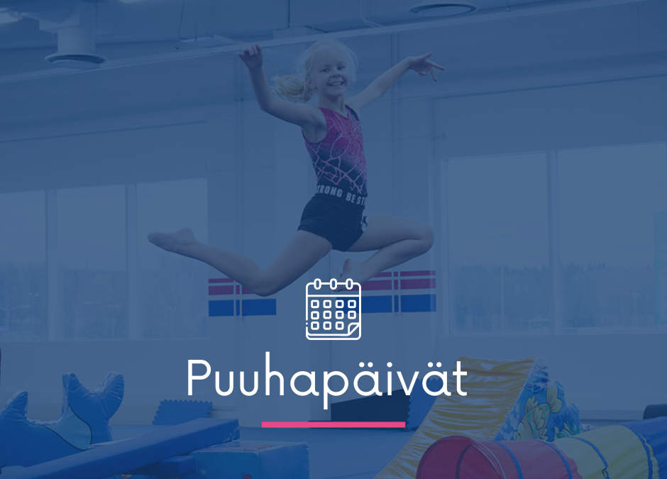 PUUHAPÄIVÄT JATKUVAT SU 4.9.