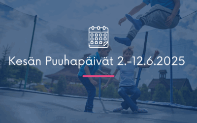 PUUHAPÄIVÄT JA VOLTTIKOULUT KESÄ 2025